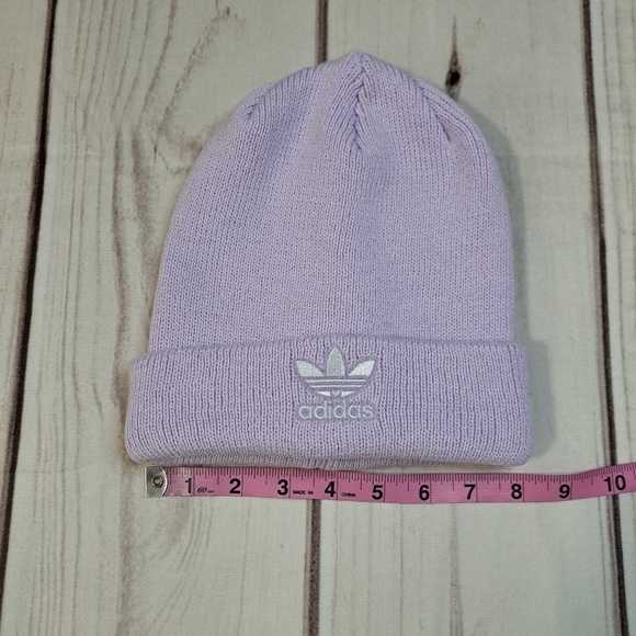 Adidas Lavender Beanie Hat Cap - Picture 4 of 7